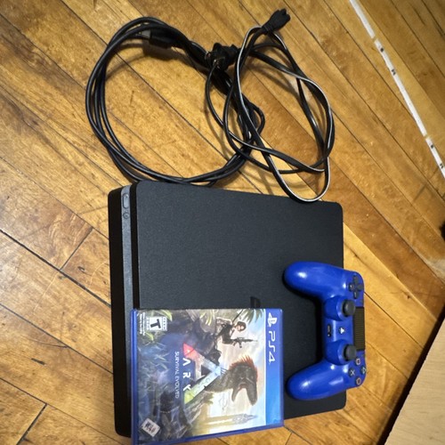 Sony playstation slim black - sony,