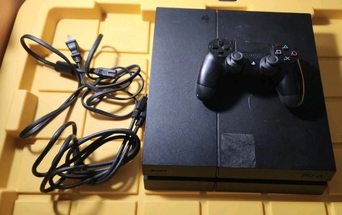 Sony playstation black - playstation, 4
