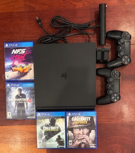 Sony slim 500gb with 2 - 4,