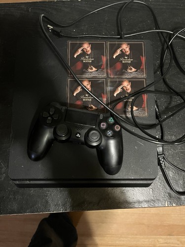 Sony playstation black - playstation, 4